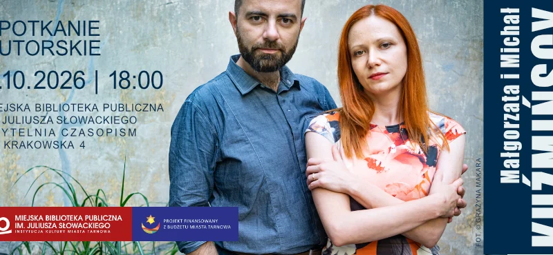 Wieczór z kryminałem – spotkanie autorskie z Małgorzatą i Michałem Kuźmińskimi