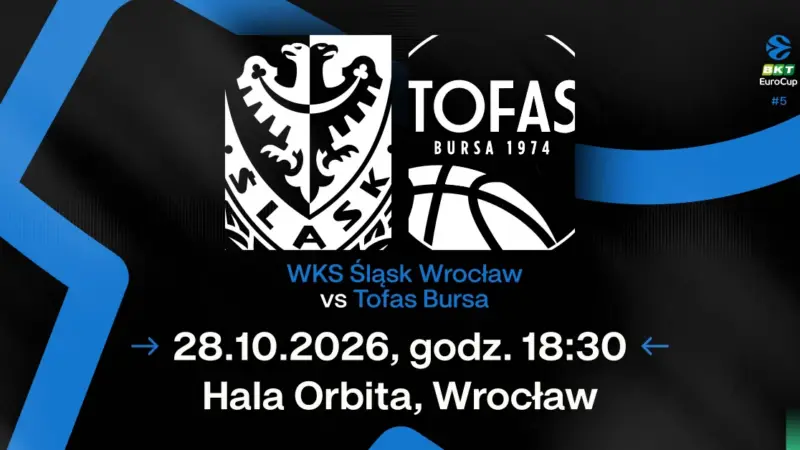 WKS Śląsk Wrocław vs Tofas Bursa