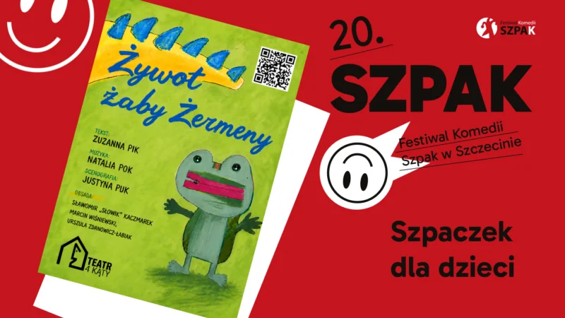 Szpaczek dla dzieci – „Żywot żaby Żermeny” | 20. Festiwal Komedii SZPAK