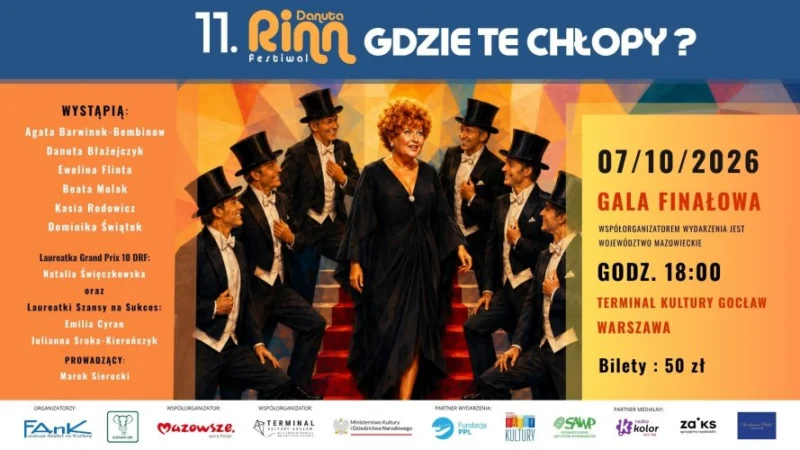 11. Danuta Rinn Festiwal „Gdzie te chłopy?”