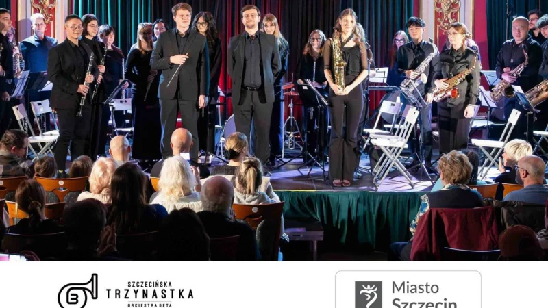Szczecińska Trzynastka – orkiestra dęta DK „13 Muz” – koncert z okazji Dnia Edukacji Narodowej