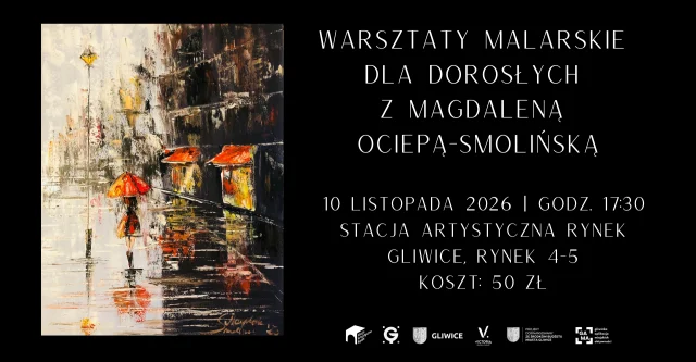 Warsztaty malarskie dla dorosłych z Magdaleną Ociepą-Smolińską
