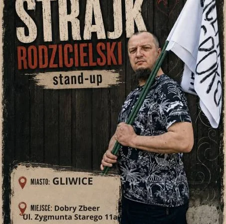Stand-up: Jarek Żyliński w programie „Strajk rodzicielski”
