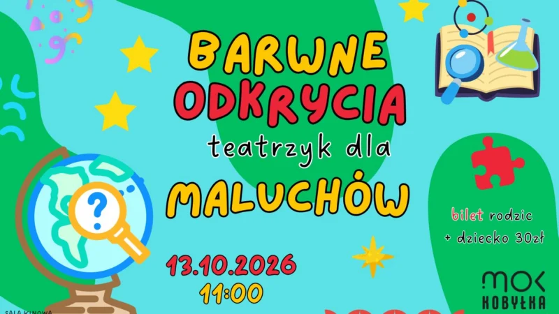 Teatrzyk dla maluchów: Barwne Odkrycia