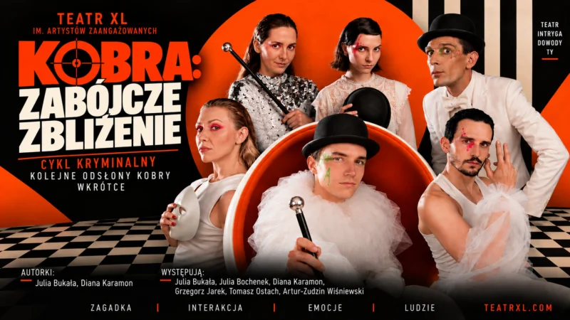 KOBRA : Zabójcze zbliżenie! Cykl kryminalny- kolejne Kobry wkrótce!
