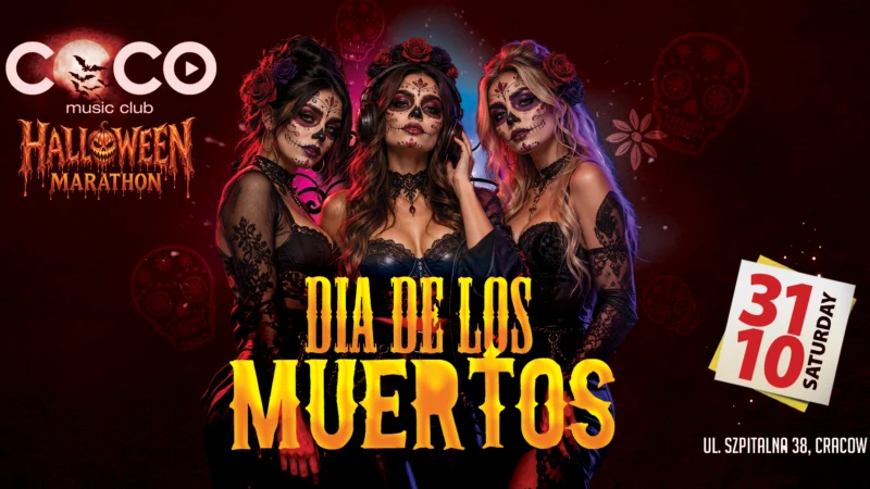 COCO HALLOWEEN 2026: Día de los Muertos, Kraków, COCO Music Club