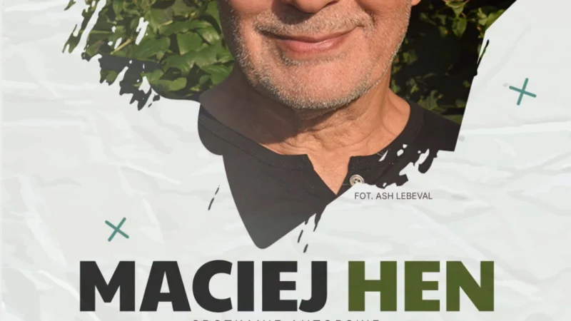 Spotkanie autorskie z Maciejem Henem