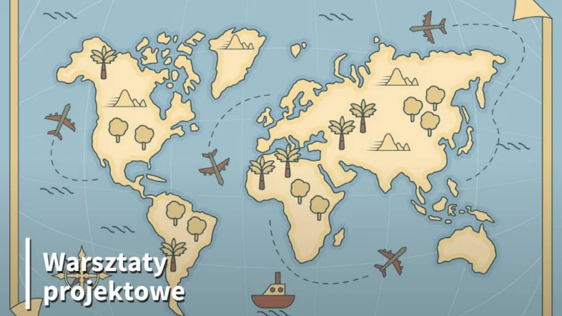 Warsztaty projektowe „Mapy w ilustracji”