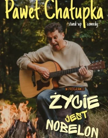 Paweł Chałupka w Żarach – Stand-up „Życie jest nobelon” (ŻDK „Luna”)
