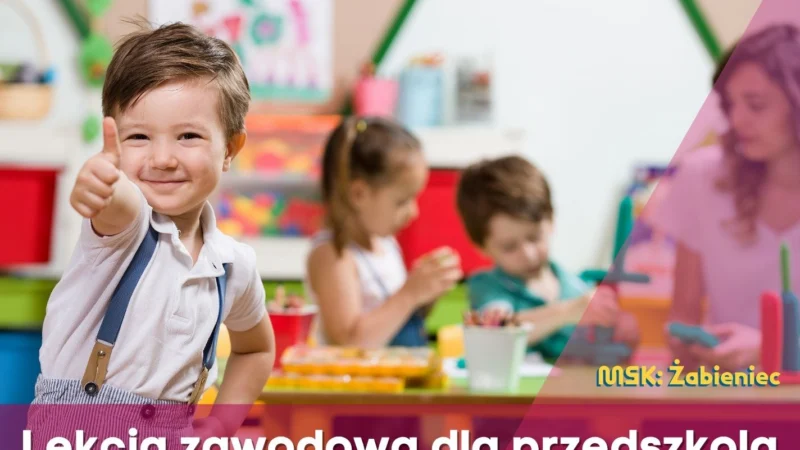 Lekcja zawodowa dla przedszkola // 15.10.2026