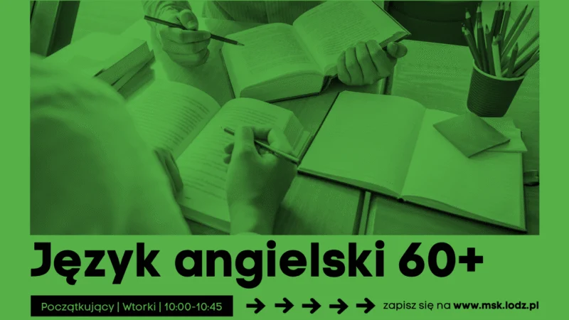 Język angielski 60+ (początkujący) // zajęcia stałe // Ośrodek Górna // Październik