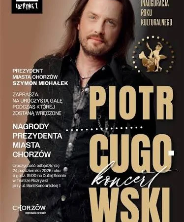 Miejska Inauguracja Roku Kulturalnego – koncert Piotra Cugowskiego