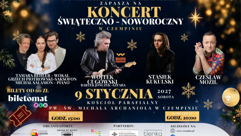 KONCERT ŚWIĄTECZNO-NOWOROCZNY W CZEMPINIU