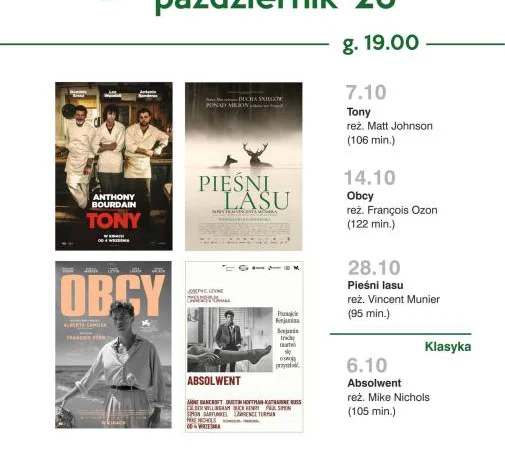 PAŹDZIERNIK w DKF SZTORM